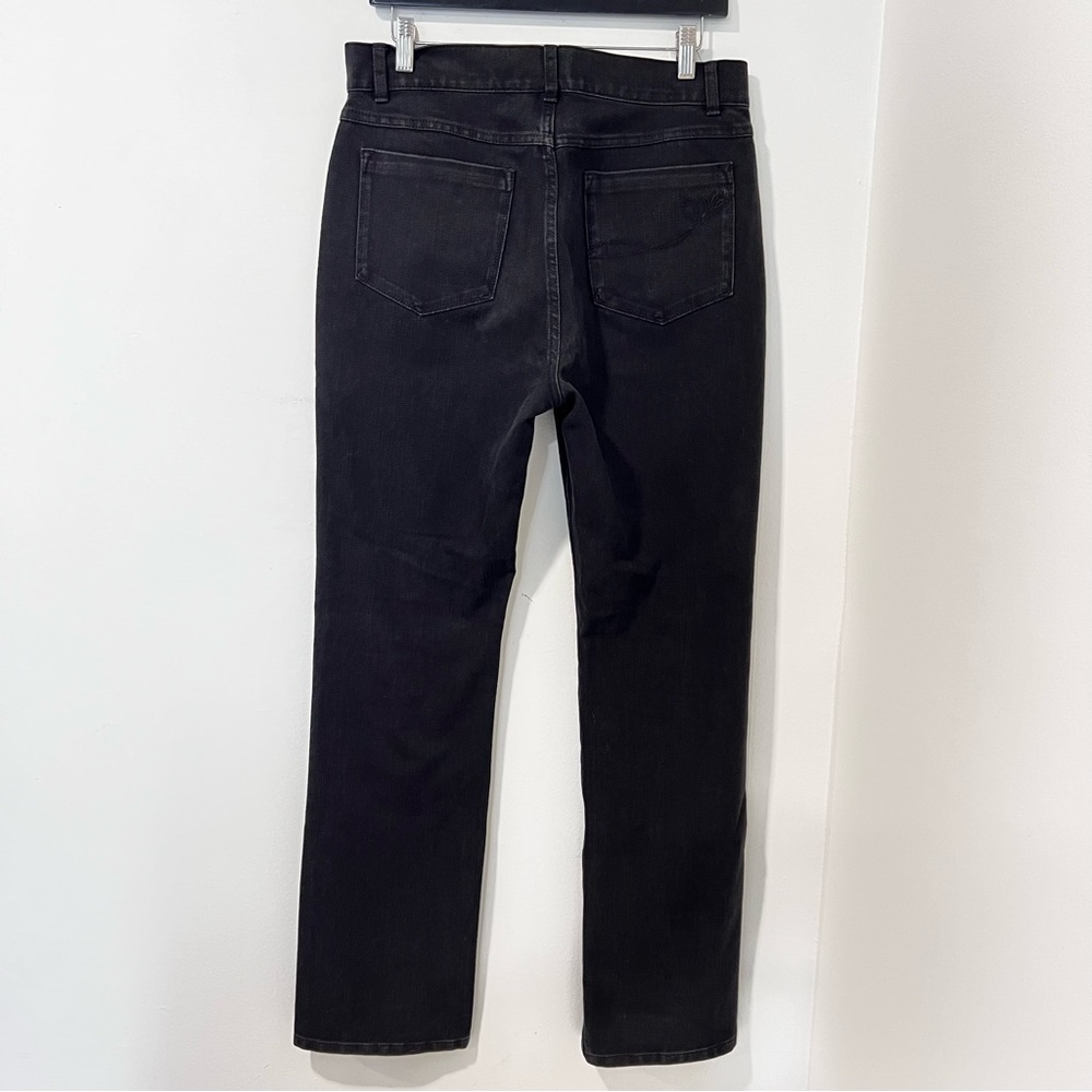 Soft Surroundings Black Straight Leg Jeans - Picture 4 of 7